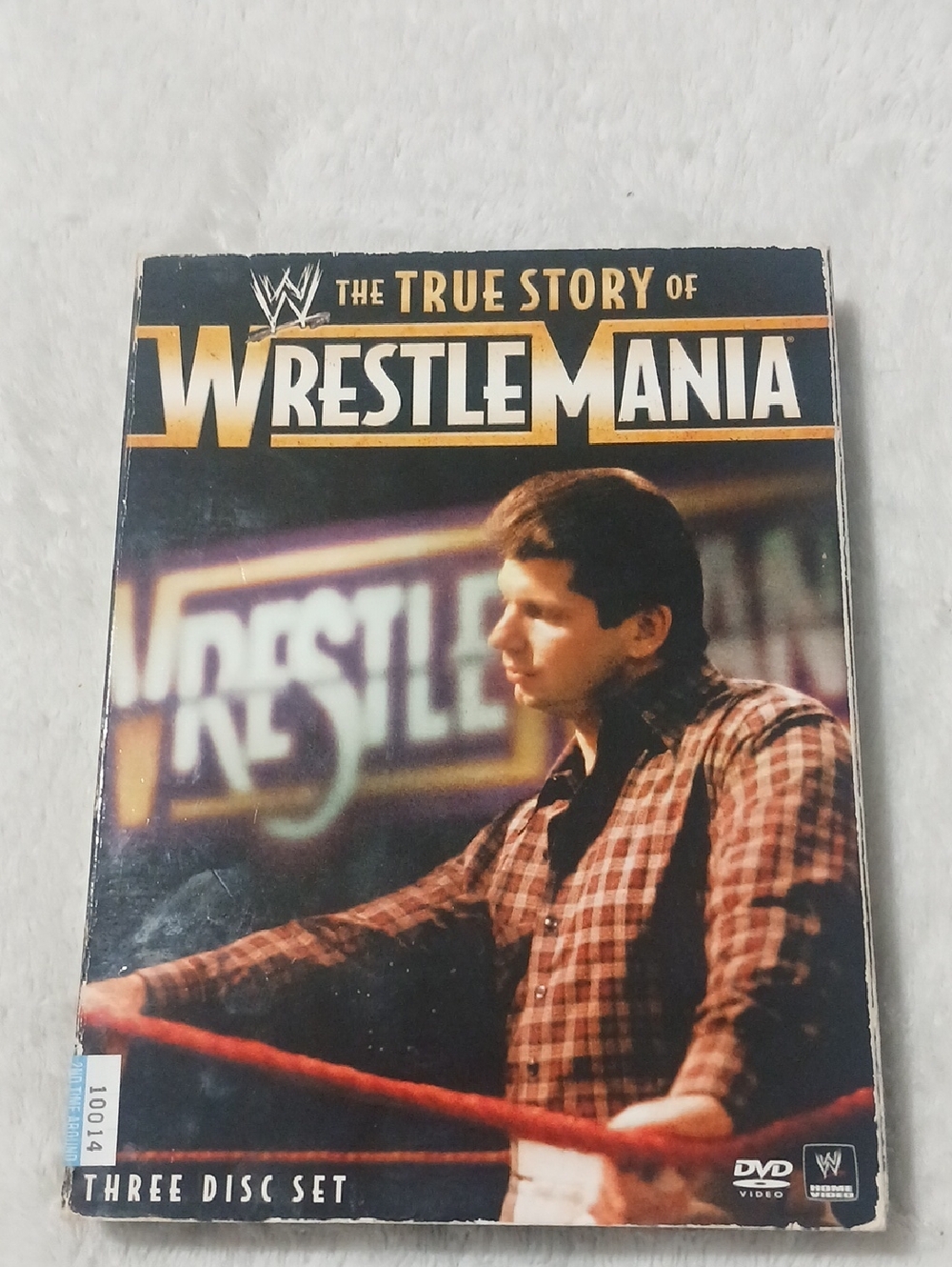 WWE WrestleMania DVD.    3 Disc Set. The True Story Of Wrestlemania!